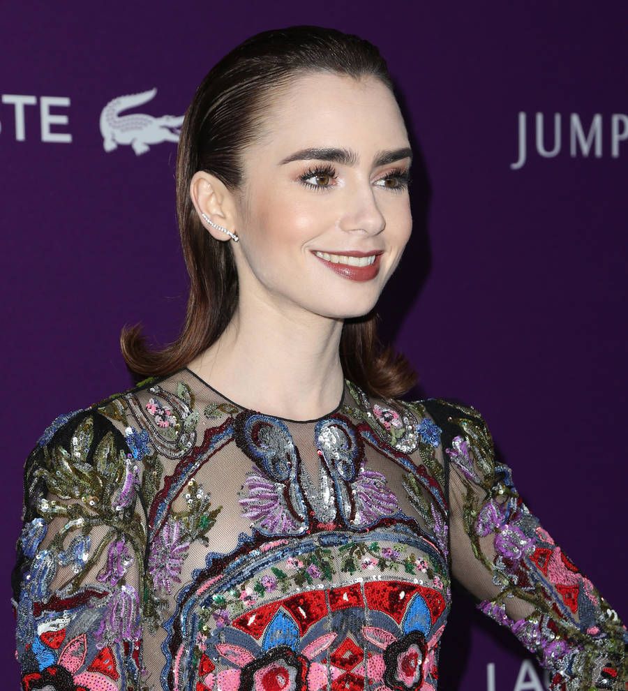 Lily Collins thrilled by thank you note from Michelle Obama