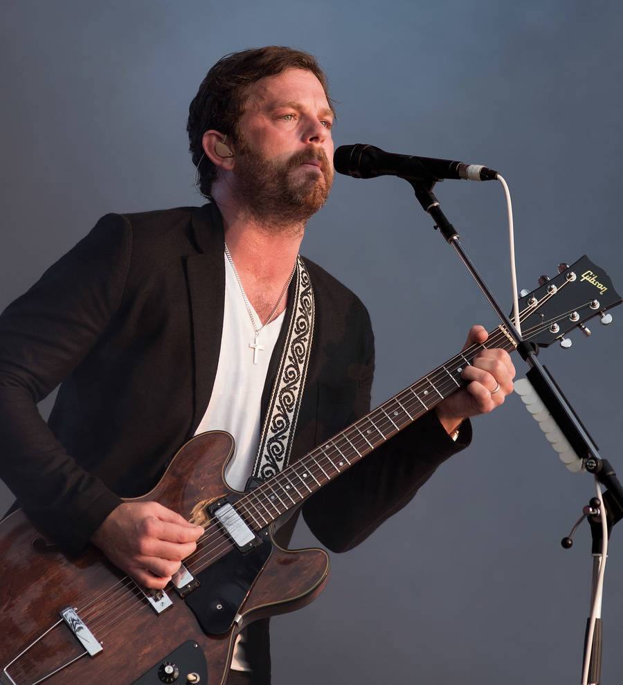 Caleb Followill loved playing in London sunshine