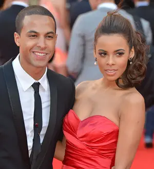 Singers Marvin Humes and Rochelle Wiseman wed
