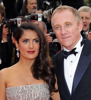 Salma Hayek dresses to impress her husband