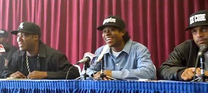 Rap Pioneers Dr Dre & Ice Cube Reveal How It All Began in Biopic 'Straight Outta Compton'