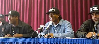Rap Pioneers Dr Dre & Ice Cube Reveal How It All Began in Biopic 'Straight Outta Compton'