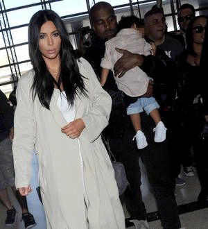 Kanye West and Kim Kardashian visit holy site