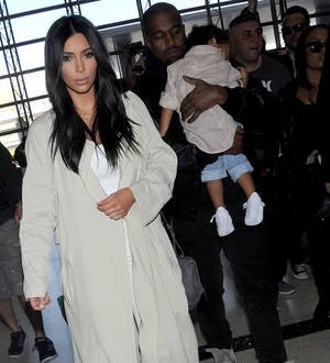 Kanye West and Kim Kardashian visit holy site