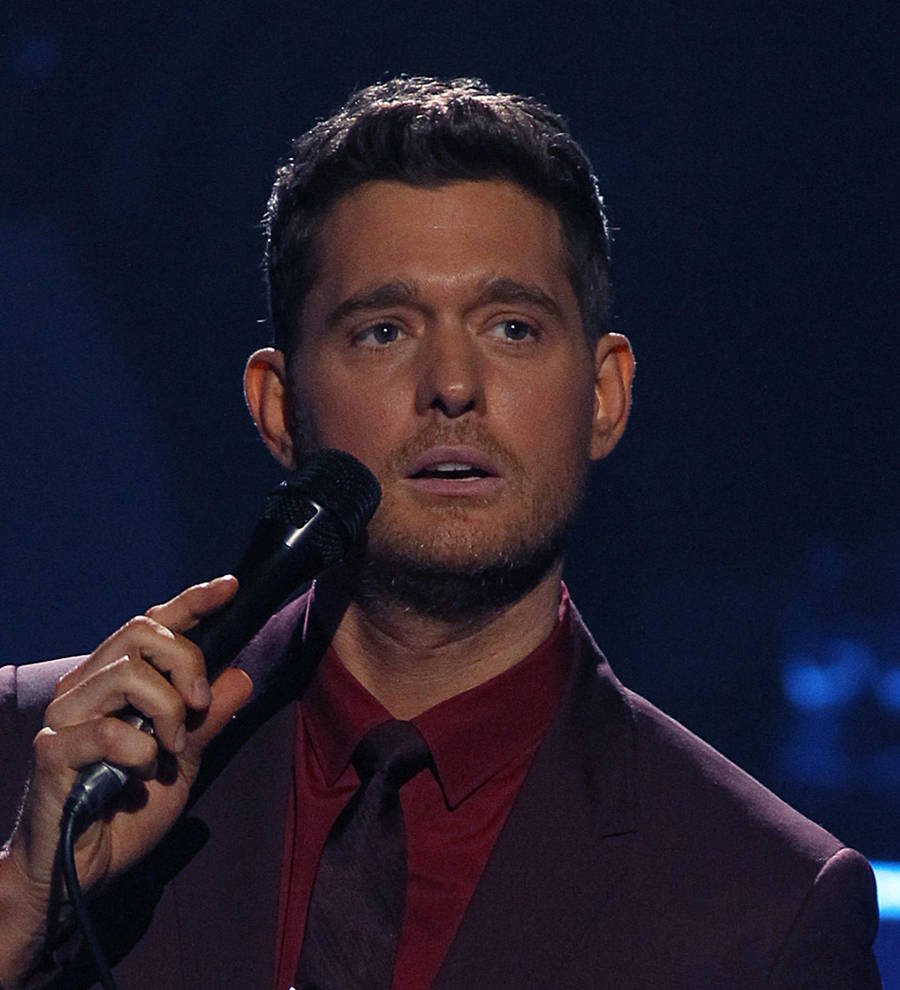 Michael Buble exposes underwear during lively TV interview