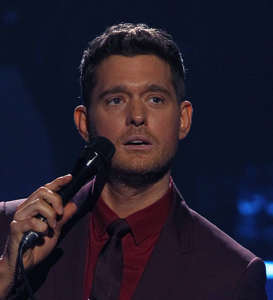 Michael Buble exposes underwear during lively TV interview