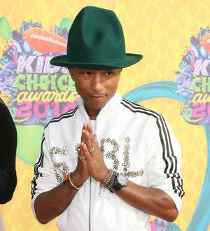 Pharrell Williams' crystal sneakers are priceless