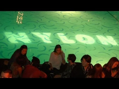 Chloe Bailey at Nylon Magazine's party. She wears a black cut-out top and matching skirt