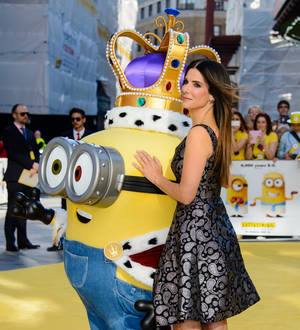 Sandra Bullock missed Minions world premiere because son was ill