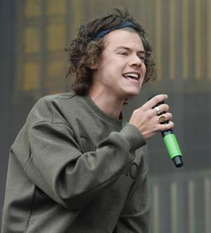Harry Styles shocks fans with lake leap