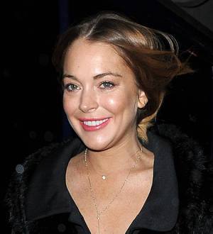 Lindsay Lohan bounces back from hospitalisation with charity visit