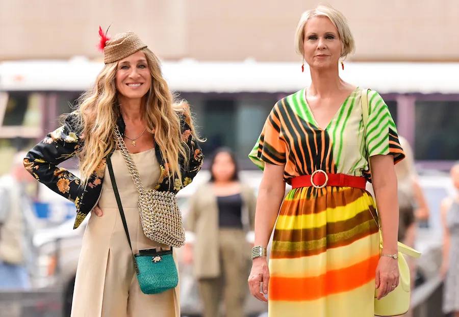 Instagram Can't Get Enough Behind-The-Scenes Peeks at "Sex and the City" Reboot!