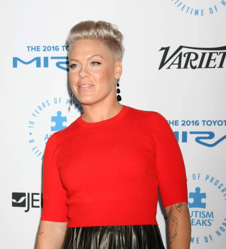 Pink still struggles to 'figure out' how to balance work with family life