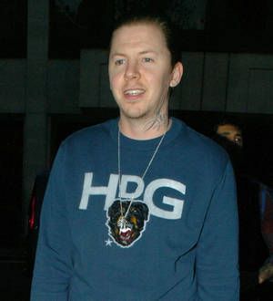 Professor Green in car accident