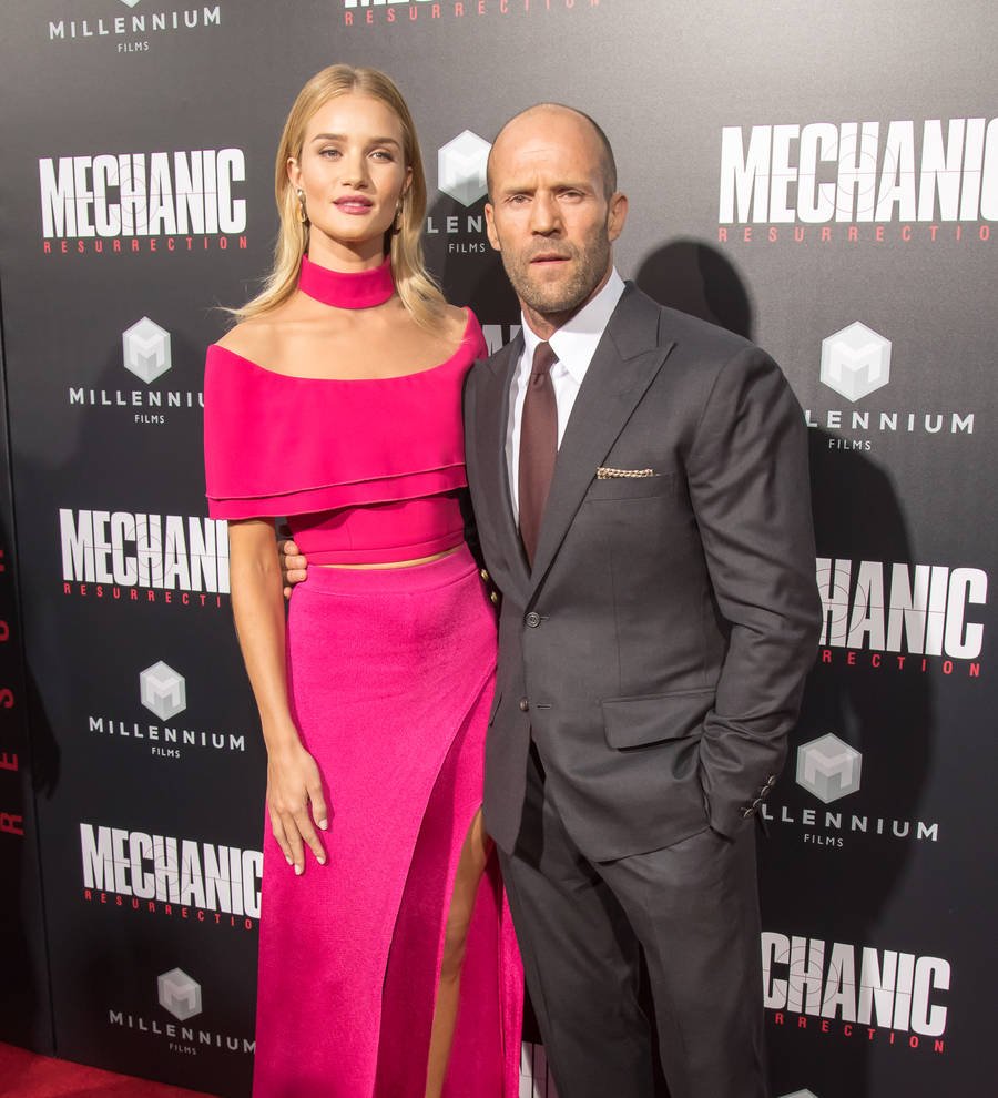 Rosie Huntington-Whiteley pregnant with Jason Statham's child