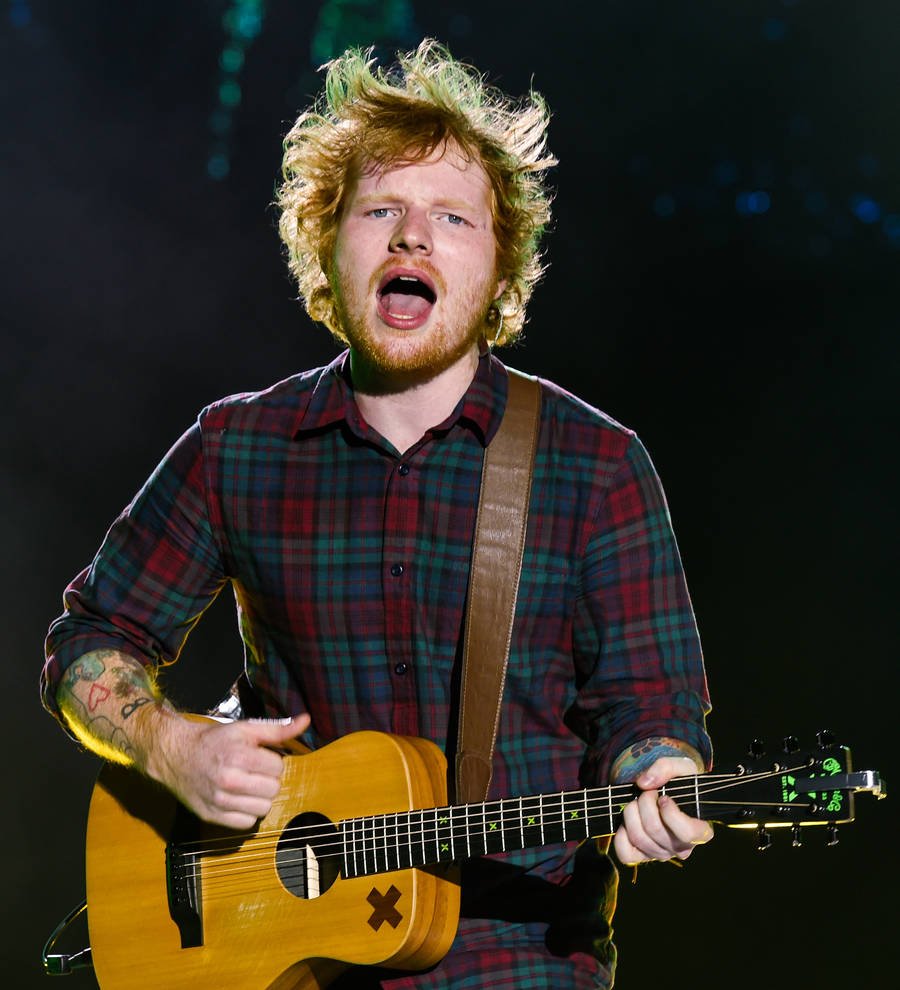 Ed Sheeran collaborated with Robbie Williams from the high seas