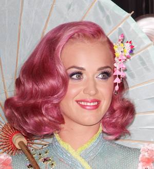 Katy Perry channels Mercury for charity day