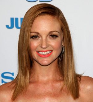 Jayma Mays enjoyed fake baby belly for Smurfs movie