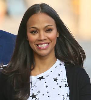 Zoe Saldana calls for studio bosses to pay for childcare