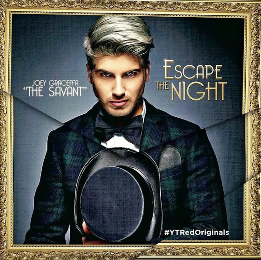 Joey Graceffa Serving Up Scares with "Escape the Night" on YouTube Red!