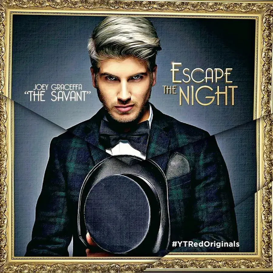 Joey Graceffa Serving Up Scares with "Escape the Night" on YouTube Red!