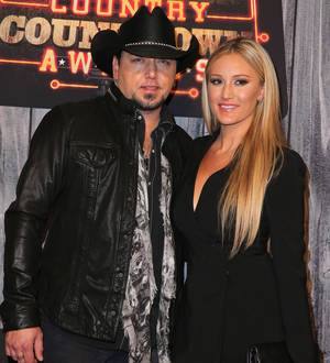 Jason Aldean celebrates engagement at party in Nashville