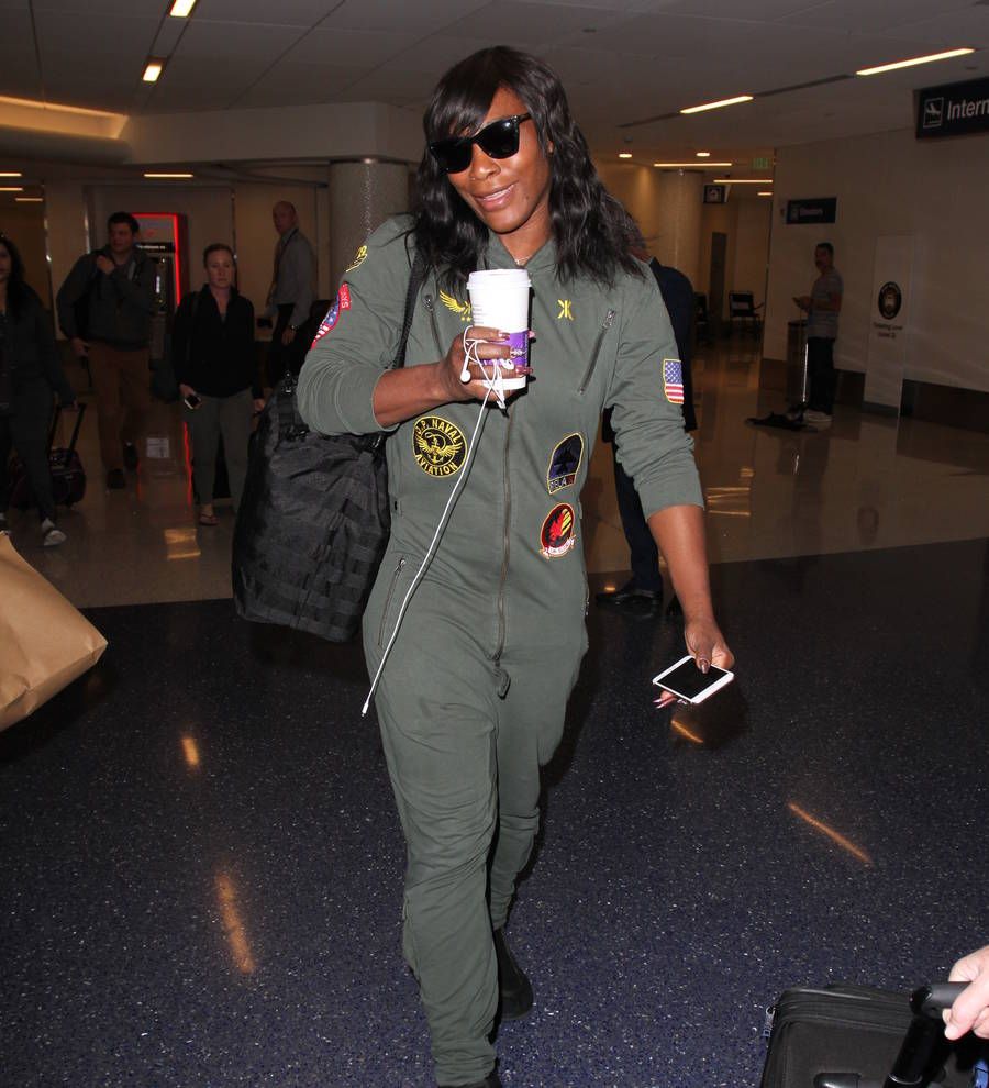Serena Williams: 'Being engaged feels good'