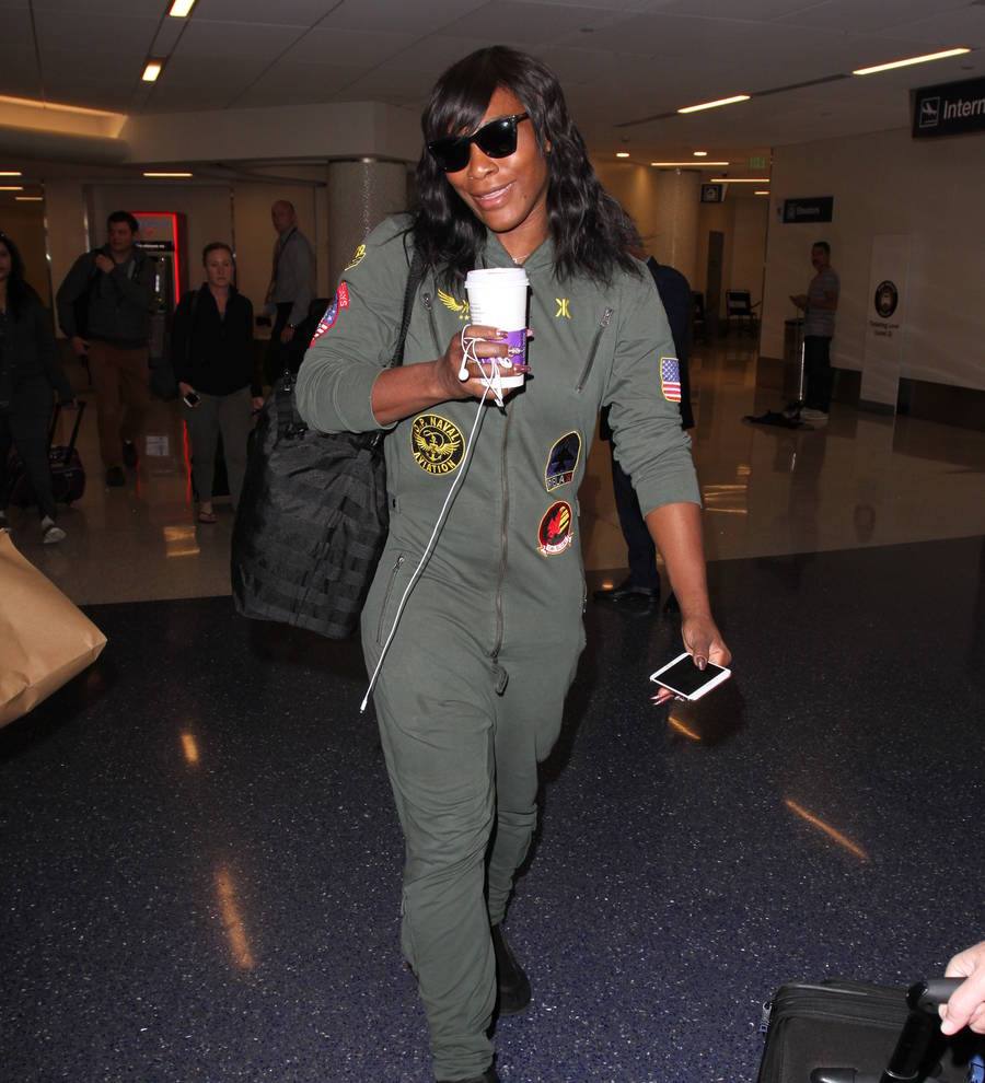 Serena Williams: 'Being engaged feels good'