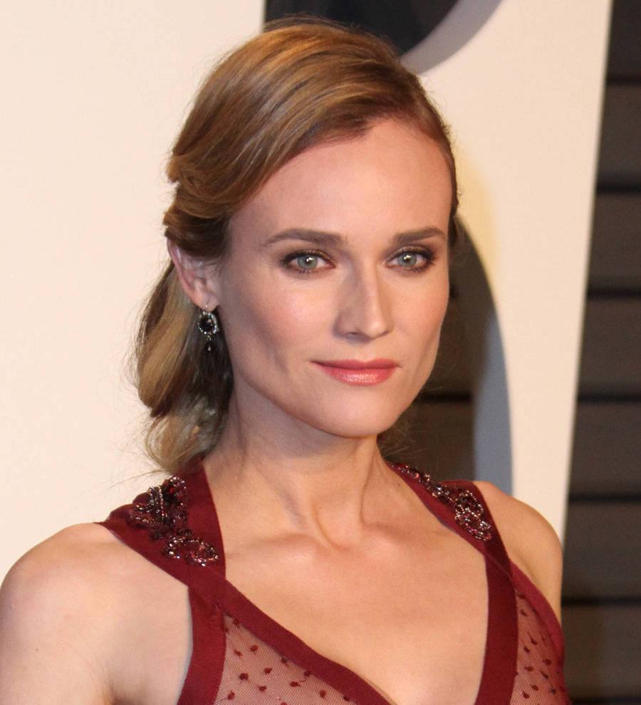 Diane Kruger attends fashion designer Jason Wu's wedding