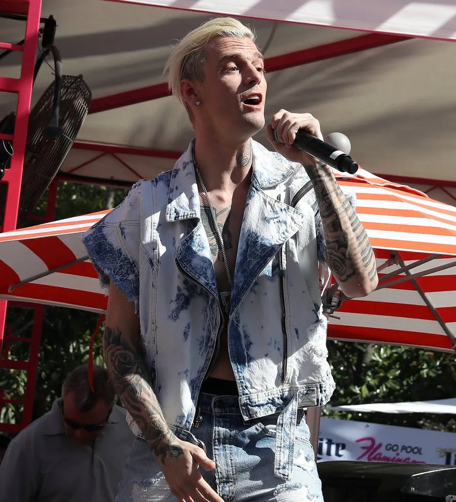 Aaron Carter voices concern over his gaunt appearance