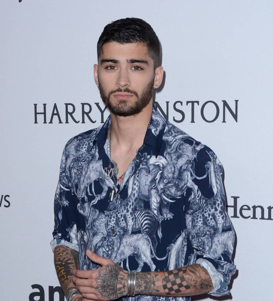 Zayn Malik works with Iron Maiden cover artist on fan merchandise