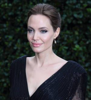 Angelina Jolie slept in a zoo
