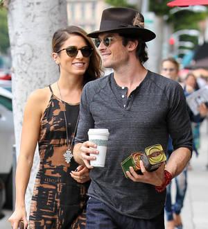 Ian Somerhalder makes sure girlfriend knows just how he feels about her