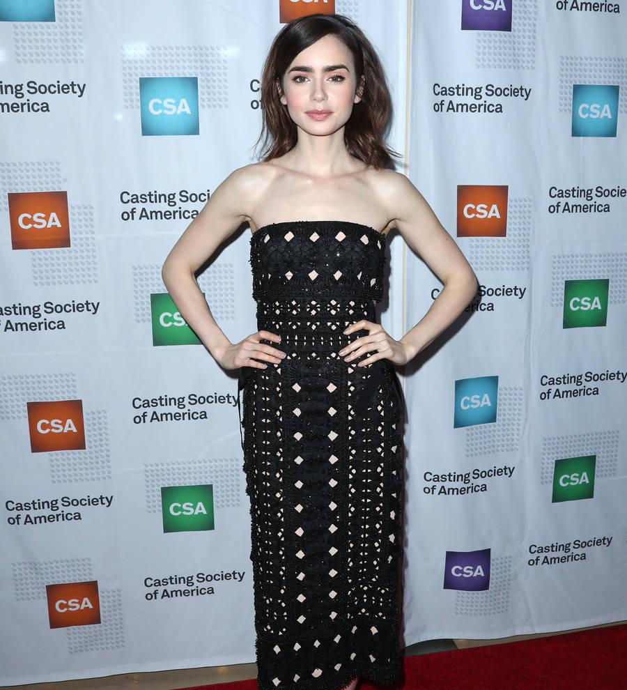 Lily Collins to be Honored by the Costume Designers Guild