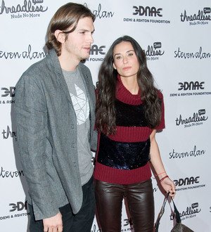 Ashton Kutcher & Demi Moore go camping