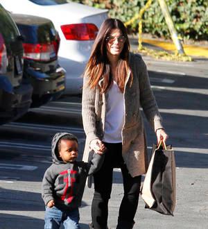 Sandra Bullock and Chelsea Handler celebrate Charlize Theron's son's birthday