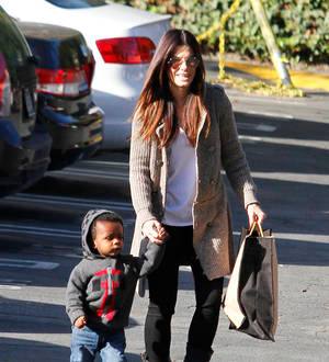 Sandra Bullock and Chelsea Handler celebrate Charlize Theron's son's birthday
