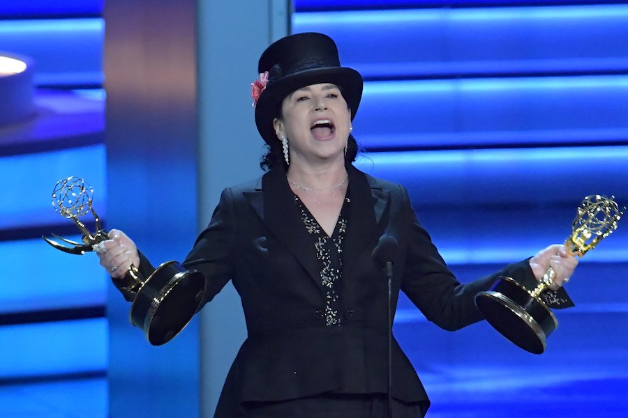 Amy Sherman-Palladino smiling at an event