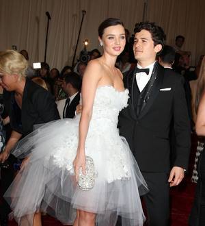 Orlando Bloom snaps topless Miranda Kerr for fashion ad