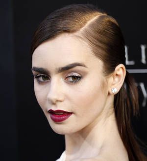 Lily Collins and Jamie Campbell Bower reunite for premiere
