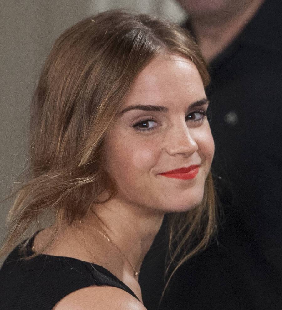 Emma Watson's hair-raising tower walk with moviemaker