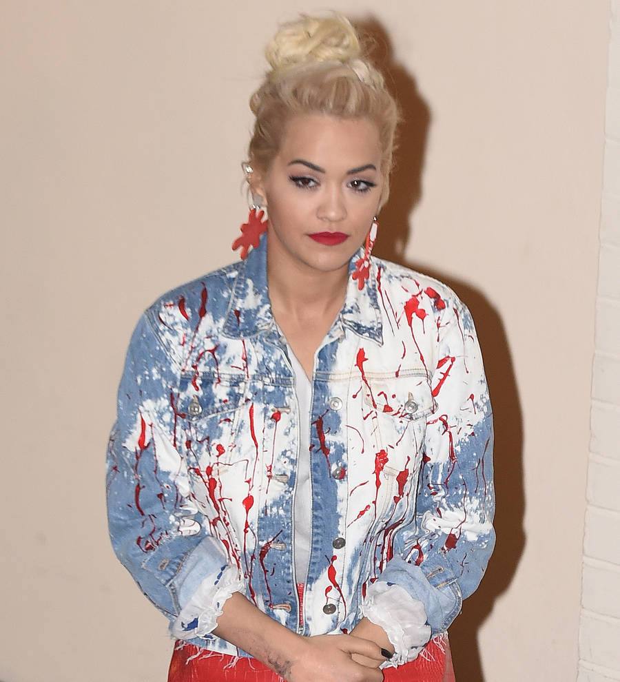 Rita Ora gets raunchy on stage with Madonna