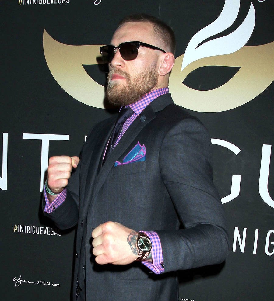 Conor McGregor launches menswear label on the eve of big fight