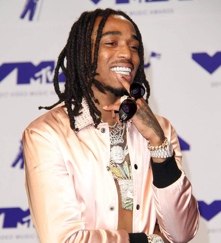 Migos star gifts exclusive sneakers to basketball team at old high school