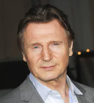 Liam Neeson's home picketed by animal rights activists