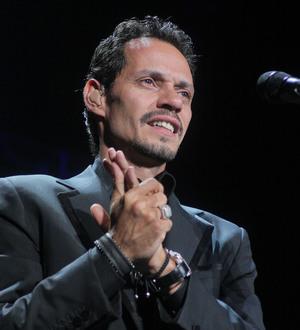 Anthony weeps at birthday concert