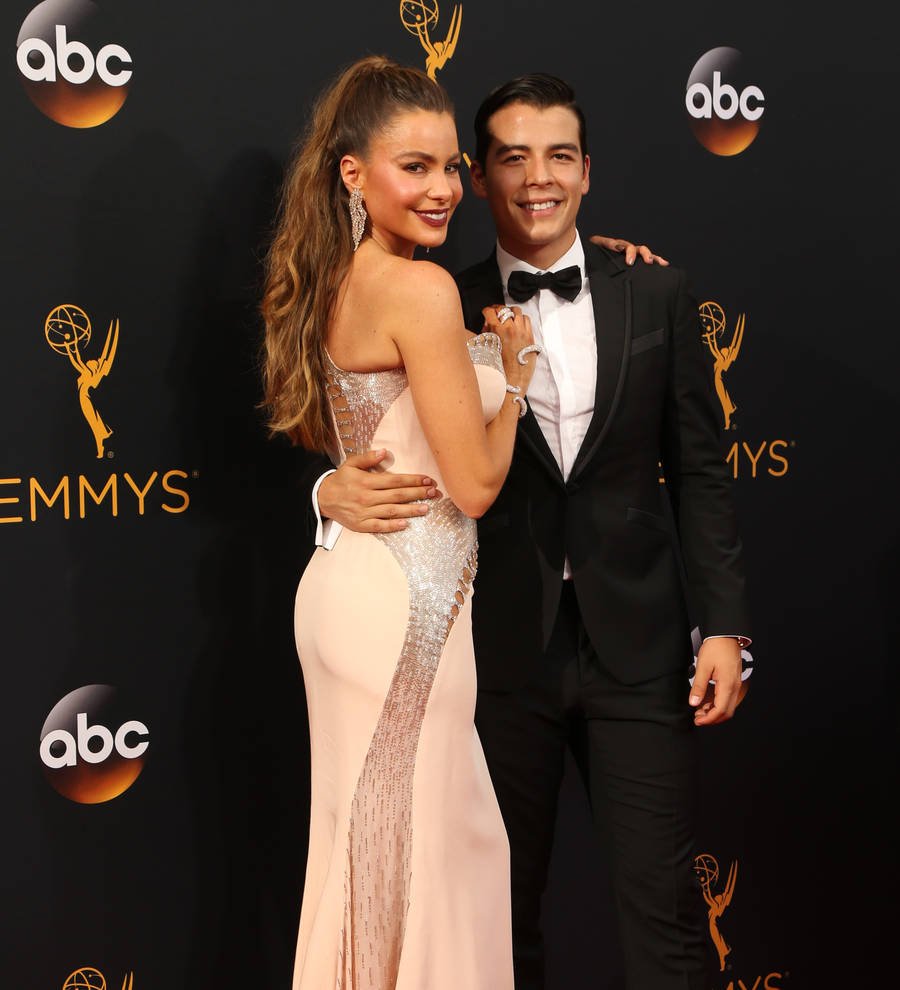 Sofia Vergara's son makes modeling debut
