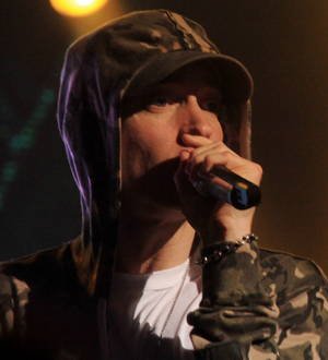 Eminem interviewed by Stephen Colbert on Michigan TV show