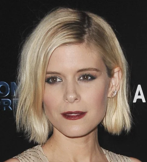 Sparks flew as Kate Mara and Jamie Bell kissed a decade before becoming an item