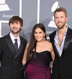 Lady Antebellum stunned by surprise marching band